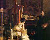 威廉 麦格雷戈 帕克斯顿 : In The Studio